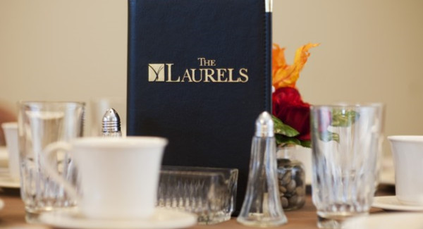 Table with dinnerware